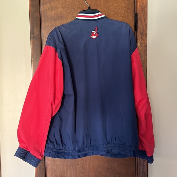 Cleveland Indians (Guardians) vintage windbreaker jacket - size L - Picture 2 of 5